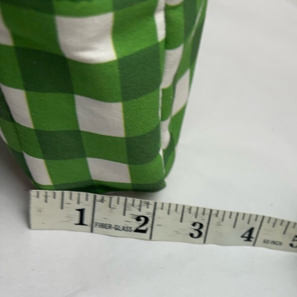 Cosmetic Pouch with Burgundy Ribbon - Picture 9 of 12